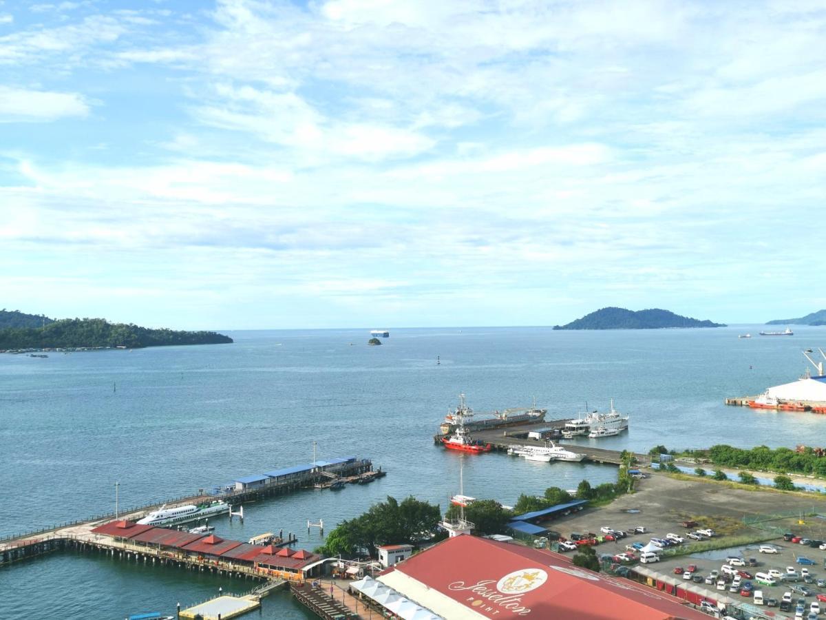 M Centro City Centre @ Gaya Street By Sunset Seaview Vacation Condos Kota Kinabalu Exteriör bild
