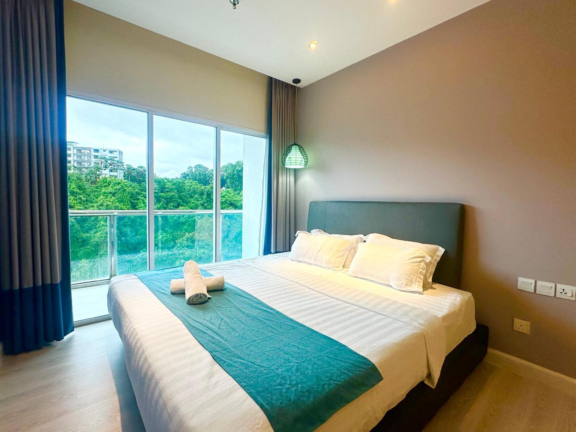 M Centro City Centre @ Gaya Street By Sunset Seaview Vacation Condos Kota Kinabalu Exteriör bild